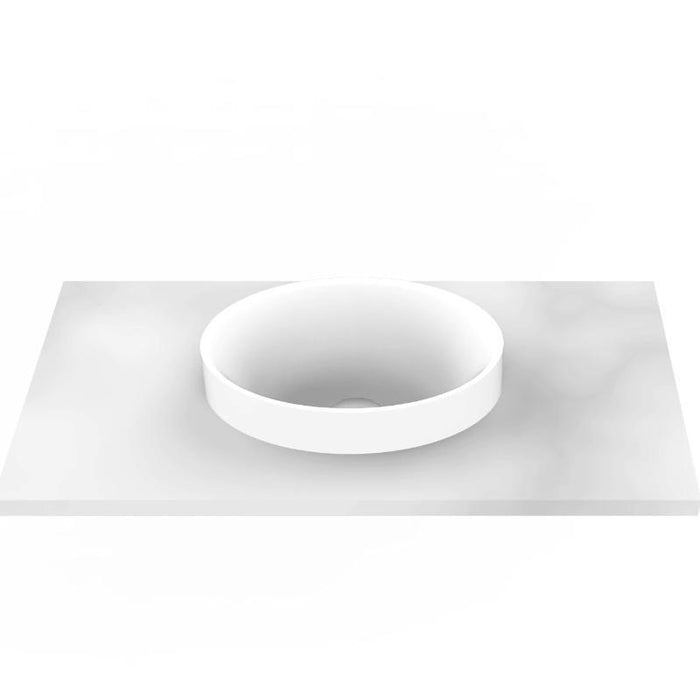 ADP Joy Semi-Inset Solid Surface Basin-blue-leaf-bathware