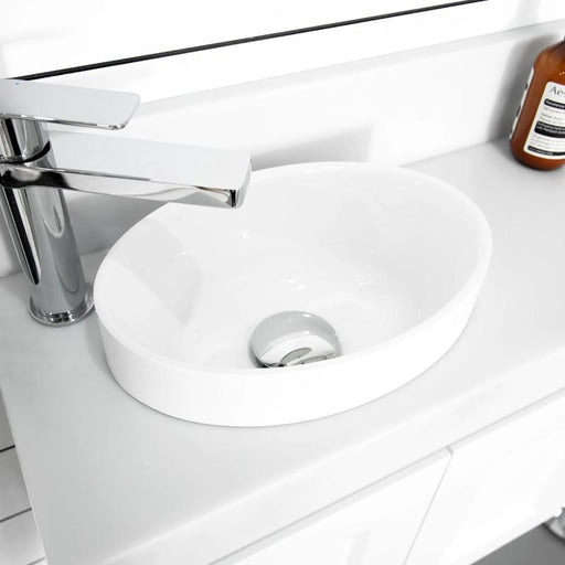 ADP Joy Semi-Inset Solid Surface Basin-blue-leaf-bathware