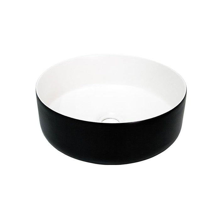ADP Margot Duo Black & White Matte-TOPCMAR360BW-blue-leaf-bathware