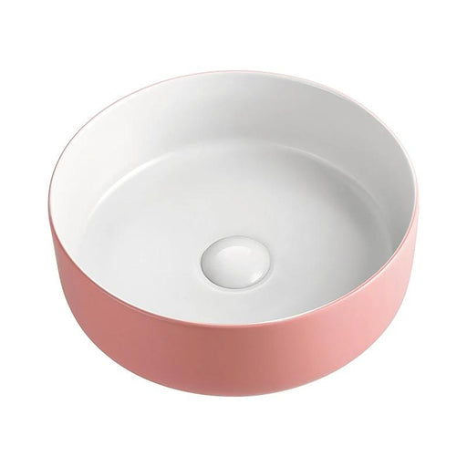ADP Margot Duo Pink & White Matte-TOPCMAR360PW-blue-leaf-bathware