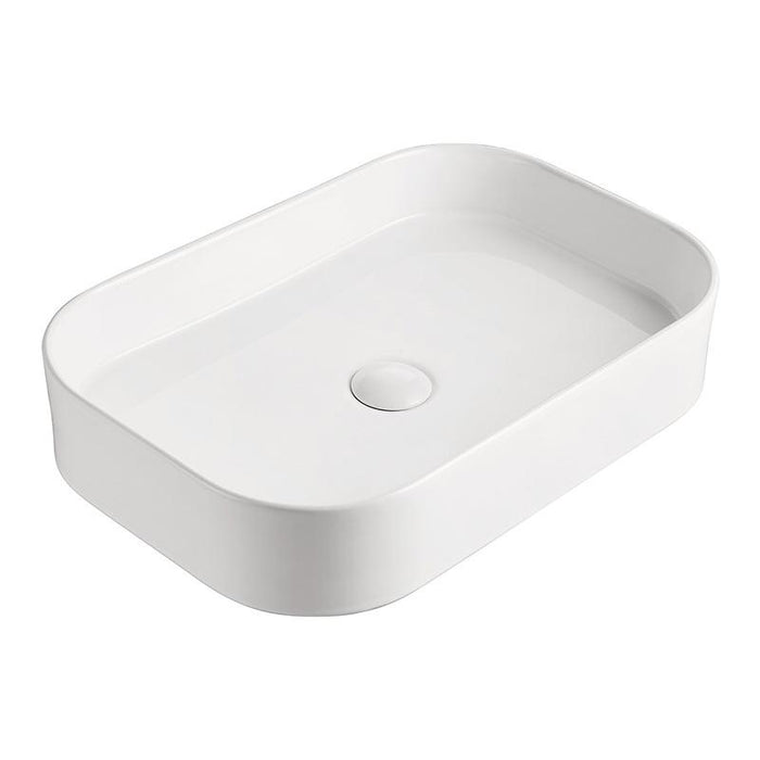 ADP Max Gloss White Ceramic Above Counter Basin-TOPCMAX5537GW-blue-leaf-bathware