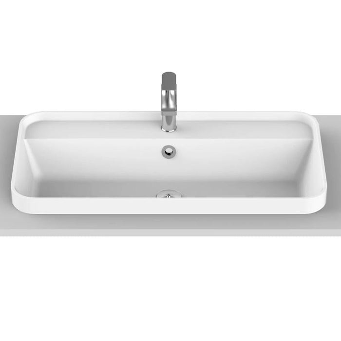 ADP Miya 750 Semi-Inset Solid Surface Basin-blue-leaf-bathware