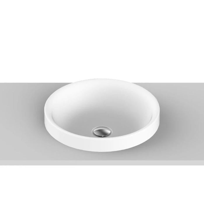 ADP Respect Semi-Inset Solid Surface Basin-blue-leaf-bathware