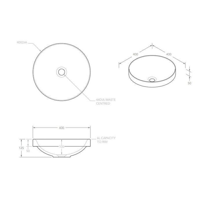 ADP Respect Semi-Inset Solid Surface Basin-blue-leaf-bathware