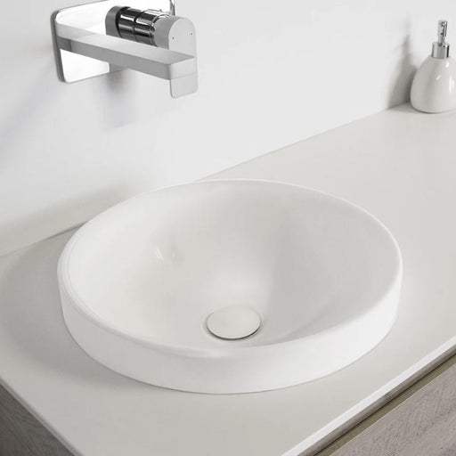 ADP Respect Semi-Inset Solid Surface Basin-blue-leaf-bathware