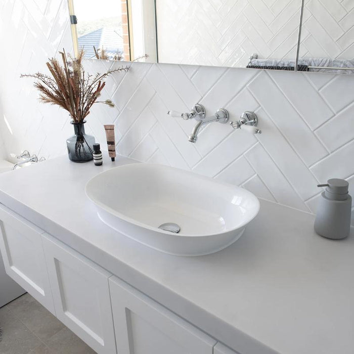 ADP Rise Semi-Inset Cast Marble Basin-blue-leaf-bathware