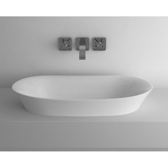 ADP Rise Semi-Inset Cast Marble Basin-blue-leaf-bathware