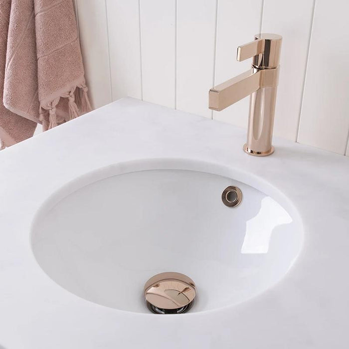 ADP Round White Gloss Undermount Ceramic Basin-BT016-blue-leaf-bathware