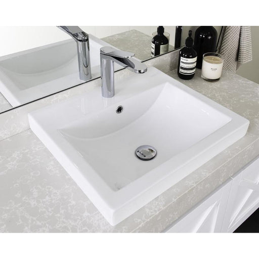 ADP Scoop White Gloss Semi-Inset Ceramic Basin-TOPCSCO5446GW-blue-leaf-bathware