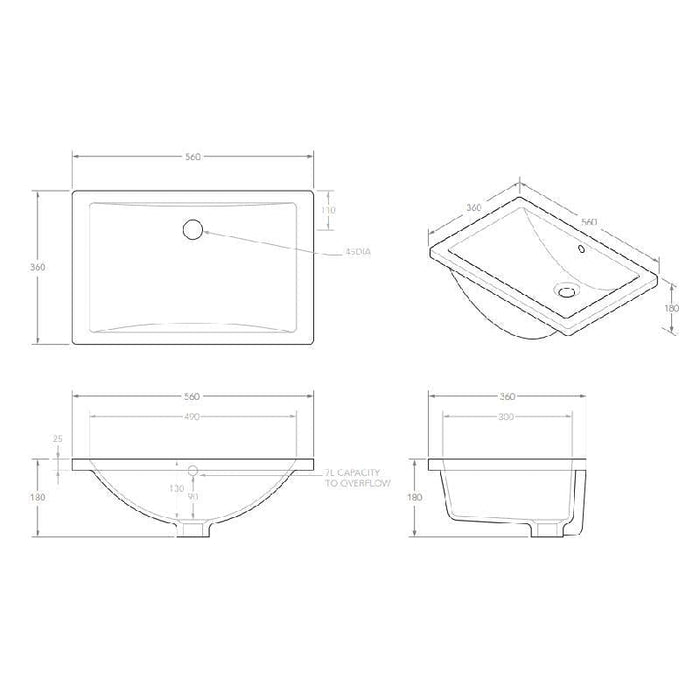 ADP Scoop White Gloss Undermount Ceramic Basin-BT431-blue-leaf-bathware