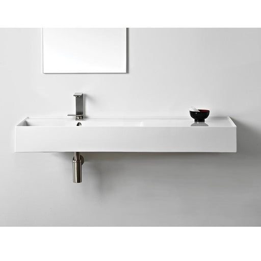 ADP Teorema 1200mm Left Hand Ceramic Basin-TOPCTEO120GWL-blue-leaf-bathware