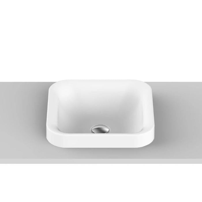 ADP Truth Semi-Inset Solid Surface Basin-blue-leaf-bathware