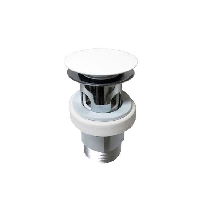 ADP Universal Pop-Up Waste - Matte White-PWMMUSHMW-blue-leaf-bathware