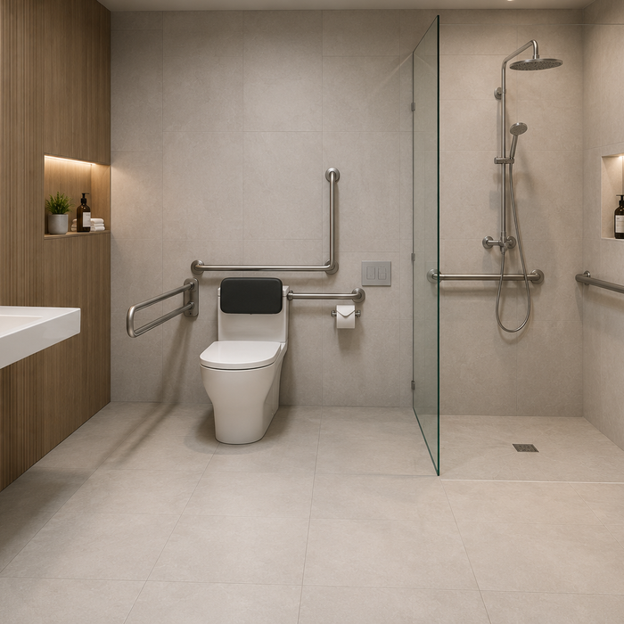 Accessible & Ambulant Bathroom Dimensions: AS1428.1 Guide