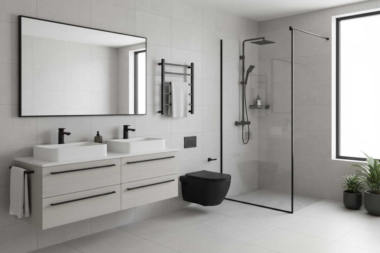 Why Matte Black Fixtures Are Still Popular in Australian Bathrooms