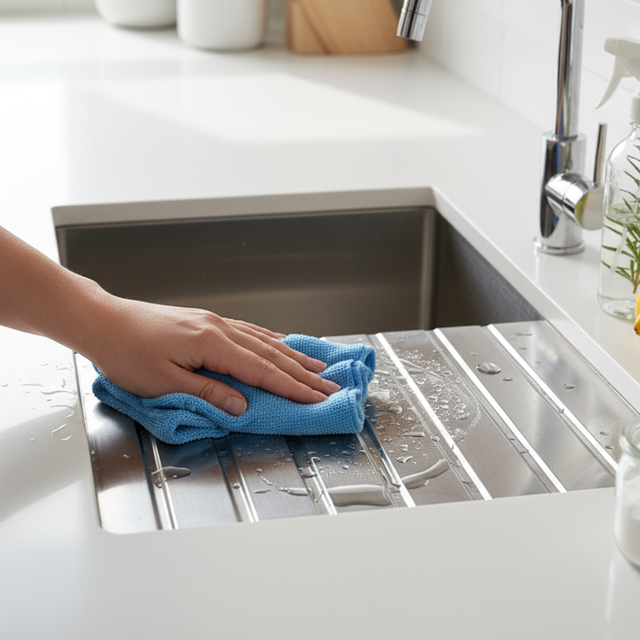 How to Clean a Stainless Steel Kitchen Sink? Tips for Aussie Homes