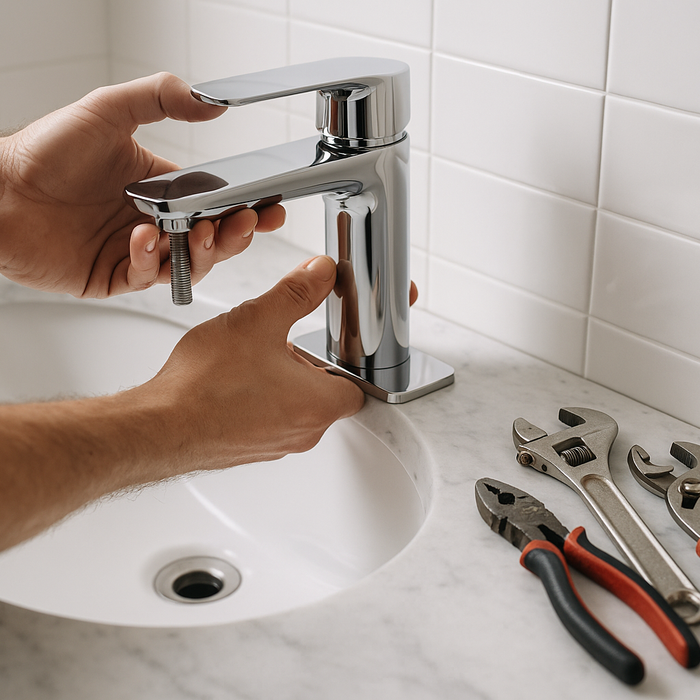 How to Change Bathroom Taps?
