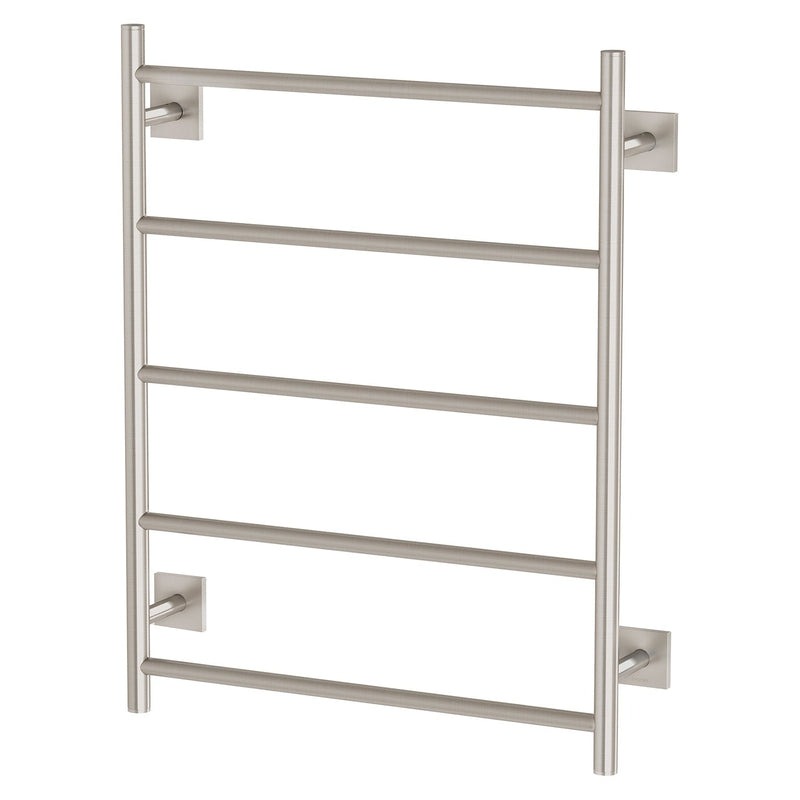 Brushed Nickel Heated Towel Rails