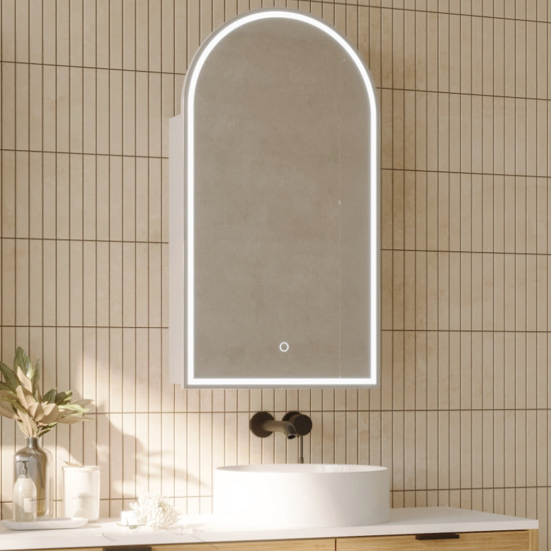 Arch Shape Shaving Cabinets