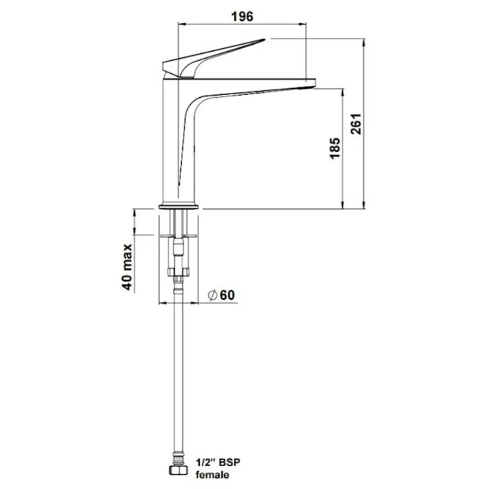 Methven Maku Swivel Sink Mixer - Chrome