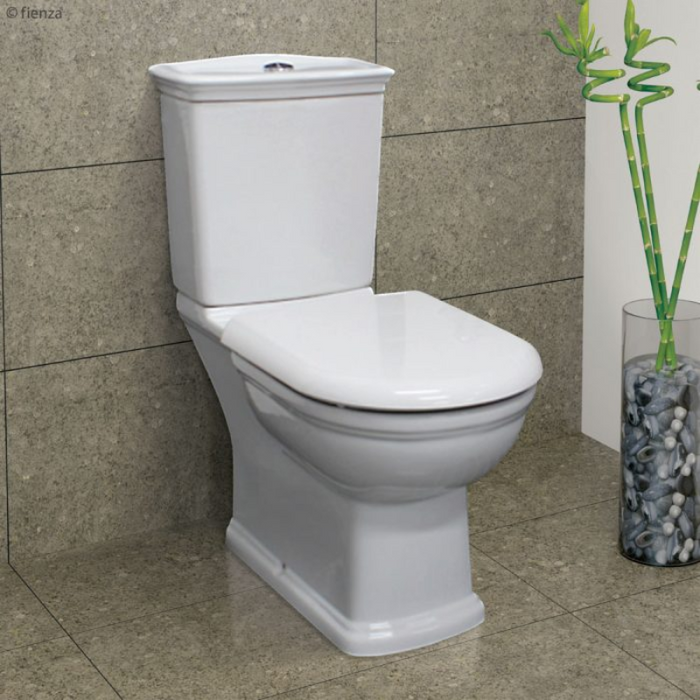 Fienza RAK Washington White Close-Coupled Toilet Suite