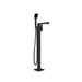 Nero Square Freestanding Bath Mixer With Hand Shower - Matte Black-NR310703aMB-blue-leaf-bathware