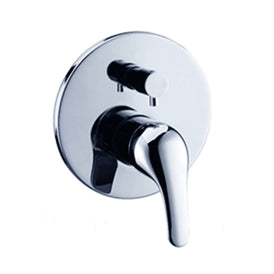Nero Classic Shower Mixer With Diverter - Chrome-NR110009aCH-blue-leaf-bathware