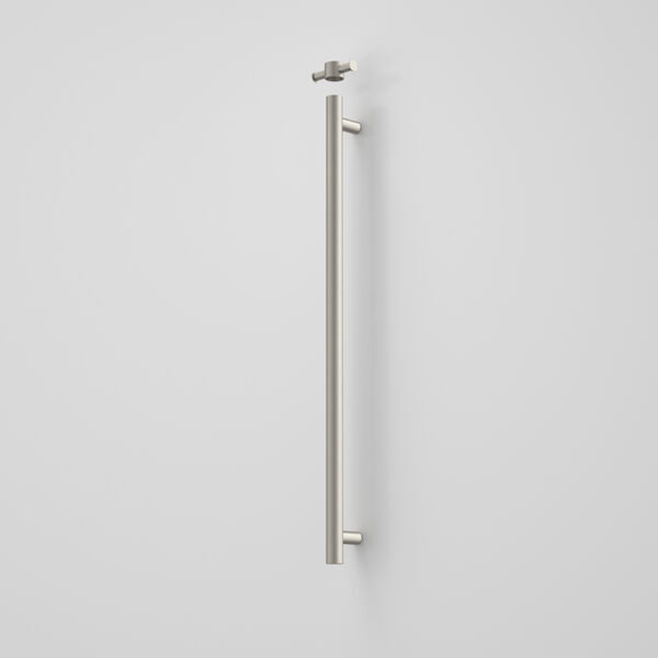 Caroma Liano II Heated Towel Rail Vertical - Brushed Nickel