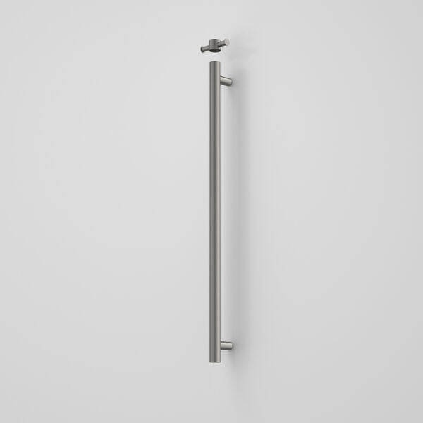 Caroma Liano II Heated Towel Rail Vertical - Gunmetal
