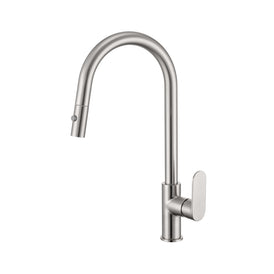 Mixx Saffron Pull Out Sink Mixer - Brushed Nickel