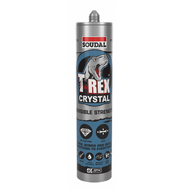 Soudal T-Rex Crystal Adhesive Sealant 290ml