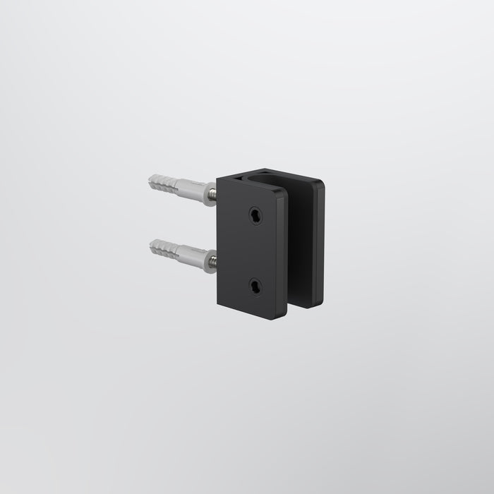 Caroma Shower Glass U Bracket - Matte Black - image 2