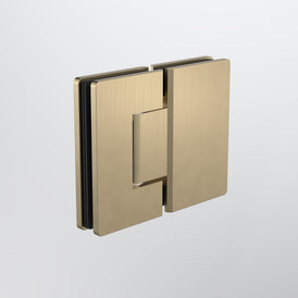 Caroma Glass to Glass Shower Door Hinge - Brushed Brass