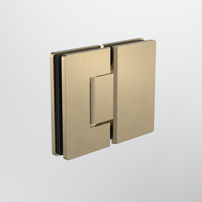Caroma Glass to Glass Shower Door Hinge - Brushed Brass