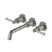 Phoenix Wiltern Wall Basin / Bath Tap Set 190mm - Brushed Carbon
