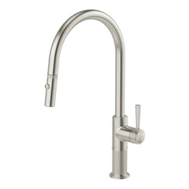 Phoenix Wiltern Pull Out Sink Mixer 230mm Brushed Nickel