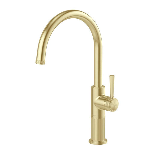 Phoenix Wiltern Sink Mixer 200mm Brushed Gold