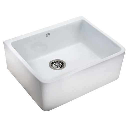 1901 Apron Sink (Includes 90mm Waste Fitting)-AB5400W-blue-leaf-bathware