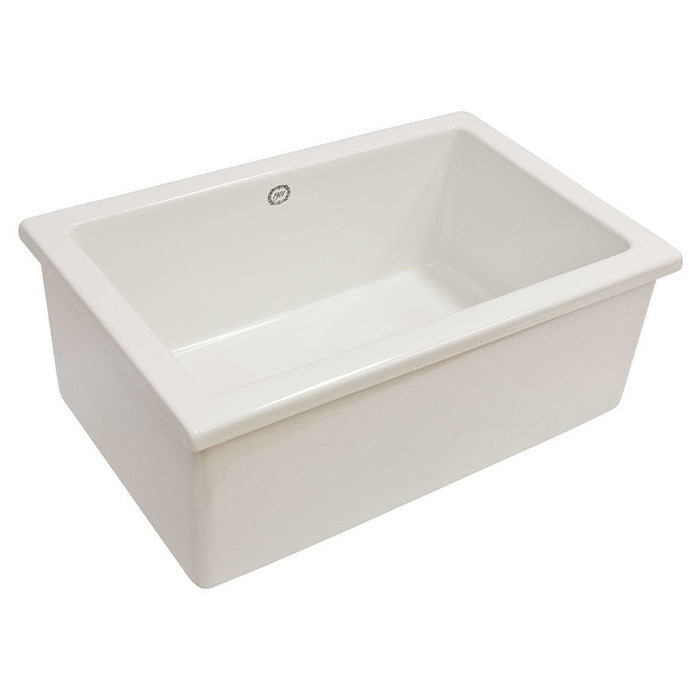 1901 Lab Sink 3 (Includes Euro Waste Fitting)-AB0800W-blue-leaf-bathware