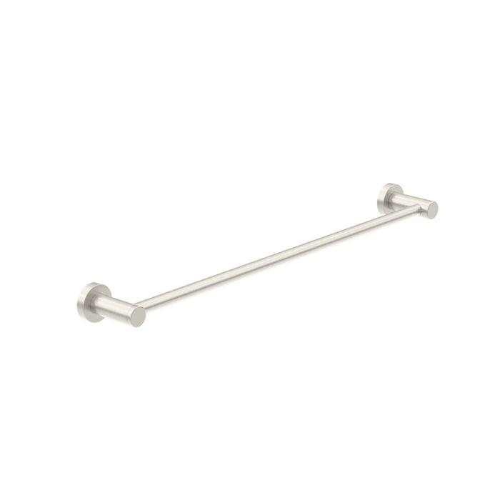 Nero Classic Single Towel Rail - Brushed Nickel-blue-leaf-bathware