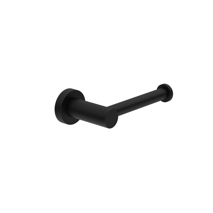 Nero Classic Toilet Roll Holder - Matte Black-NR2086MB-blue-leaf-bathware