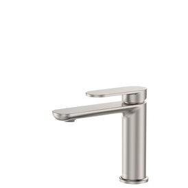 Fienza Empire Slim Cold Start Basin Mixer- Brushed Nickel
