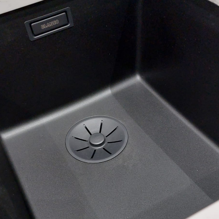 Blanco Strainer System Black Edition for Double Bowl Sinks