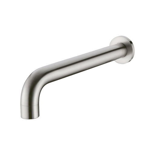 Nero Dolce Basin/Bath Spout Only 215mm - Brushed Nickel-NR250803200BN-blue-leaf-bathware