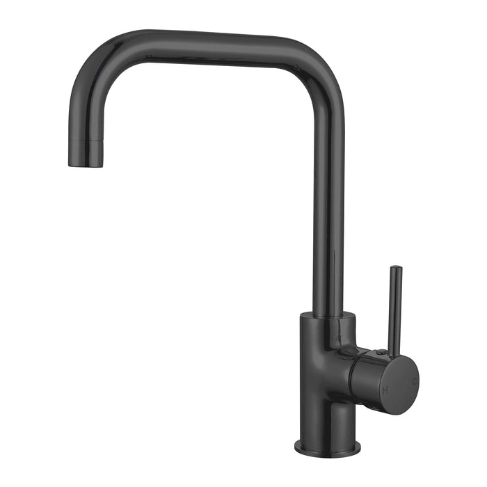 Nero Dolce Kitchen Mixer Square Shape - Matte Black-NR250806MB-blue-leaf-bathware