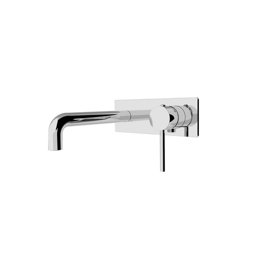 Nero Dolce Wall Basin/Bath Mixer - Chrome-NR250810bCH-blue-leaf-bathware