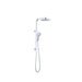 Nero Bianca Twin Shower - Chrome-NR250805cCH-blue-leaf-bathware