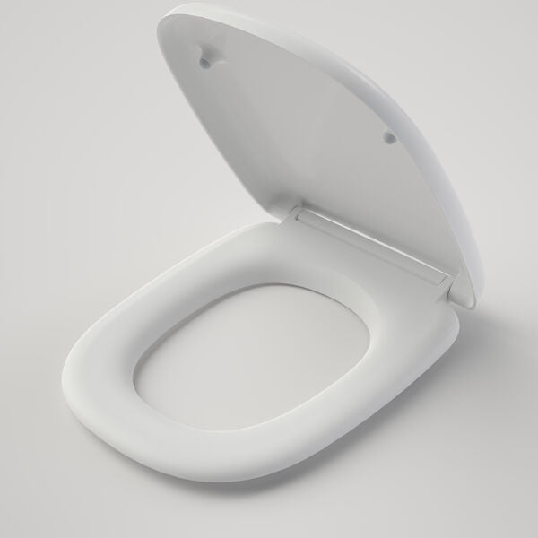 Caroma Contura II Soft Close Toilet Seat - White Gloss