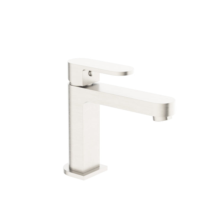 Nero Ecco Basin Mixer - Brushed Nickel-NR301301BN-blue-leaf-bathware