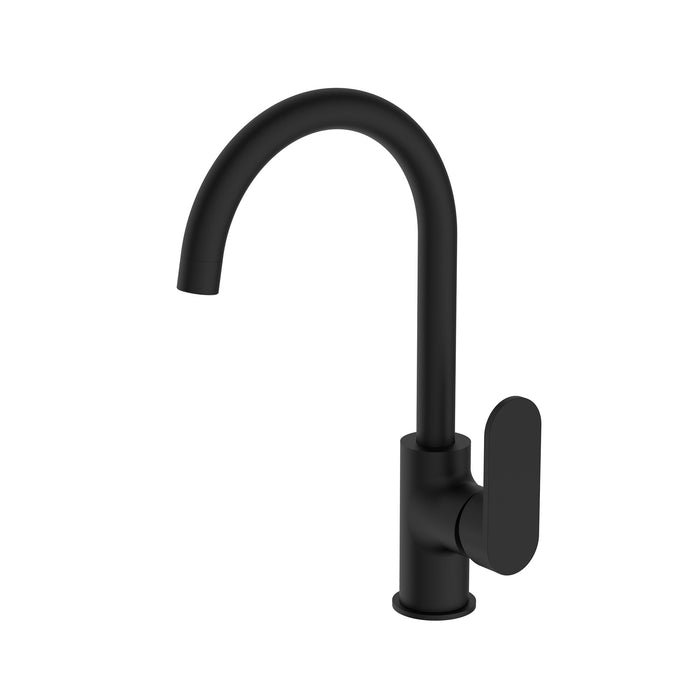 Nero Ecco Kitchen Mixer - Matte Black-NR301306MB-blue-leaf-bathware